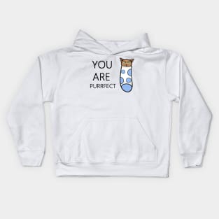 You are purrfect #catinasock Kids Hoodie